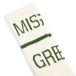 MISTER GREEN SWISS WORDMARK SOCKS -Bodega 0274c7ba618d07880287630092927428