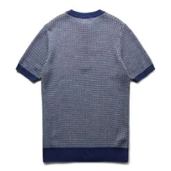 Bodega -Bodega FREDPERRYTWOCOLOURTEXTUREKNITHENLEYFRENCHNAVYSK4800 2