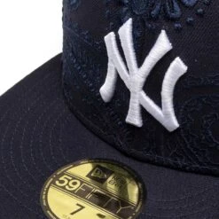 NEW ERA 59FIFTY NEW YORK YANKEES SWIRL FITTED CAP -Bodega NewEra5950MLBSWIRL12763NEYYANOTCNAVY760288103 4