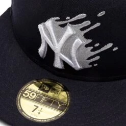 NEW ERA 59FIFTY NEW YORK YANKEES SPLATTER FITTED CAP 10 NEW ERA 59FIFTY NEW YORK YANKEES SPLATTER FITTED CAP -Bodega NewEra59FIFTYSPLATTERYANKEESNAVY71460201105 4