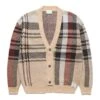 Aries JOHNNY PLAID CARDIGAN