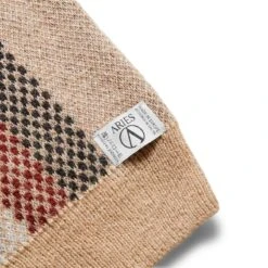 Aries JOHNNY PLAID CARDIGAN -Bodega ariesJOHNNYPLAIDCARDIGANBEIGEMFTAR20025 5