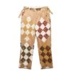 PONY CALICO QUILT TROUSERS -Bodega bodePONYCALICOQUILTTROUSERSBROWNMULTI32MRBT000031 1