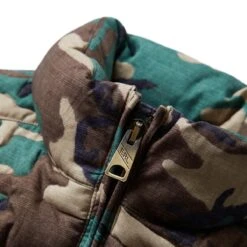 ERL WOVEN CAMO QUILTED PUFFER COAT 10 ERL WOVEN CAMO QUILTED PUFFER COAT -Bodega erlCAMOQUILTPUFFERCOATWOVENGREENLERL05C006 4