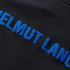Helmut Lang FLOCKED HOODIE 12 Helmut Lang FLOCKED HOODIE -Bodega helmutlangFLOCKEDHOODIEBLACKSM10HM506 6