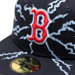 NEW ERA 59FIFTY ELECTRIFY BOSTON RED SOX FITTED CAP -Bodega newera5950ELECTRIFY13416BOSREDOTCSKYOTCSKY760296394 4