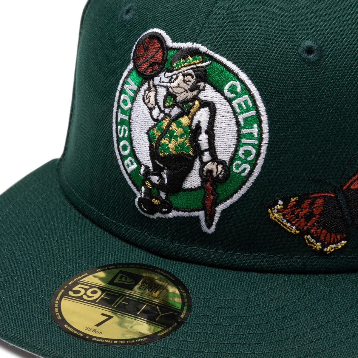 NEW ERA 59FIFTY BOSTON CELTICS FELT FITTED CAP 6 NEW ERA 59FIFTY BOSTON CELTICS FELT FITTED CAP - Image 4